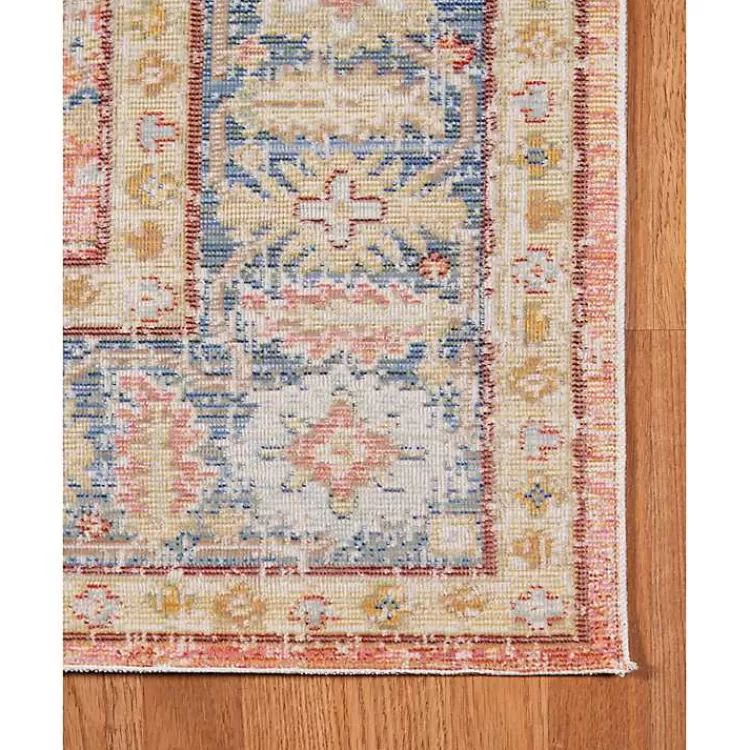 coral_vintage_border_runner_x_3.webp Coral Vintage Border Runner, 2x8>Kirklands Home Outlet