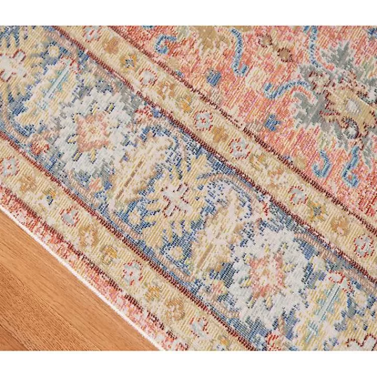 coral_vintage_border_runner_x_4.webp Coral Vintage Border Runner, 2x8>Kirklands Home Outlet