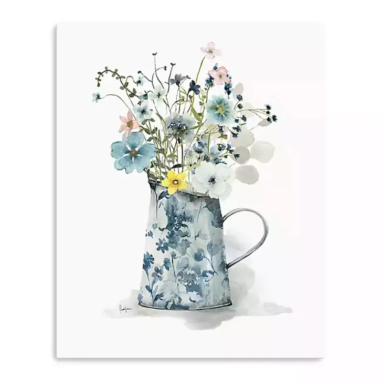Cottage Garden Blues II Canvas Art Print>Kirklands Home Flash Sale
