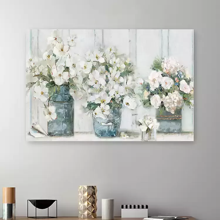 Cottage Mantle Canvas Art Print>Kirklands Home Outlet