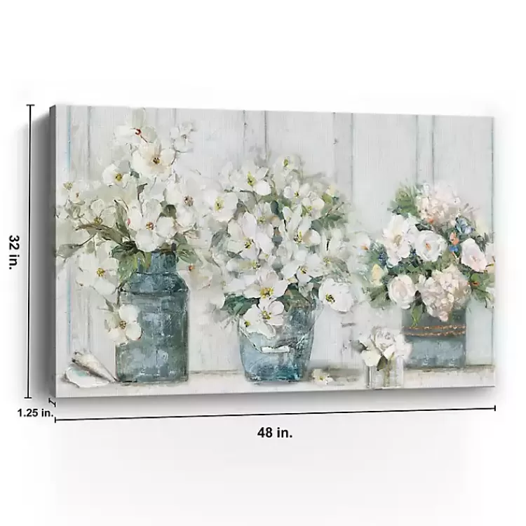 Cottage Mantle Canvas Art Print>Kirklands Home Outlet