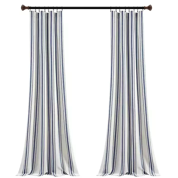 Cotton Candy Farmhouse Curtain Panel Set, 95 in.>Kirklands Home Online
