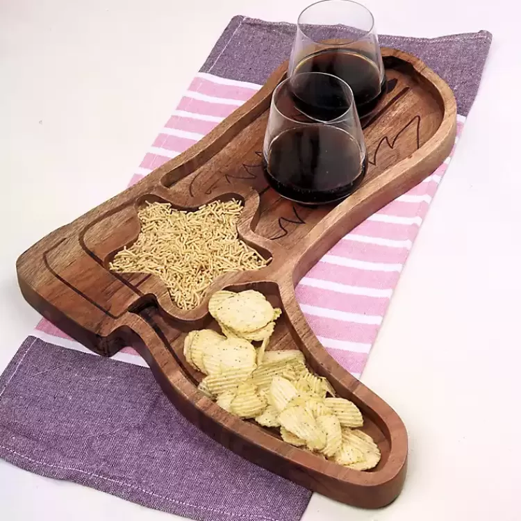 Cowboy Boot Chips & Dip Serving Platter>Kirklands Home New