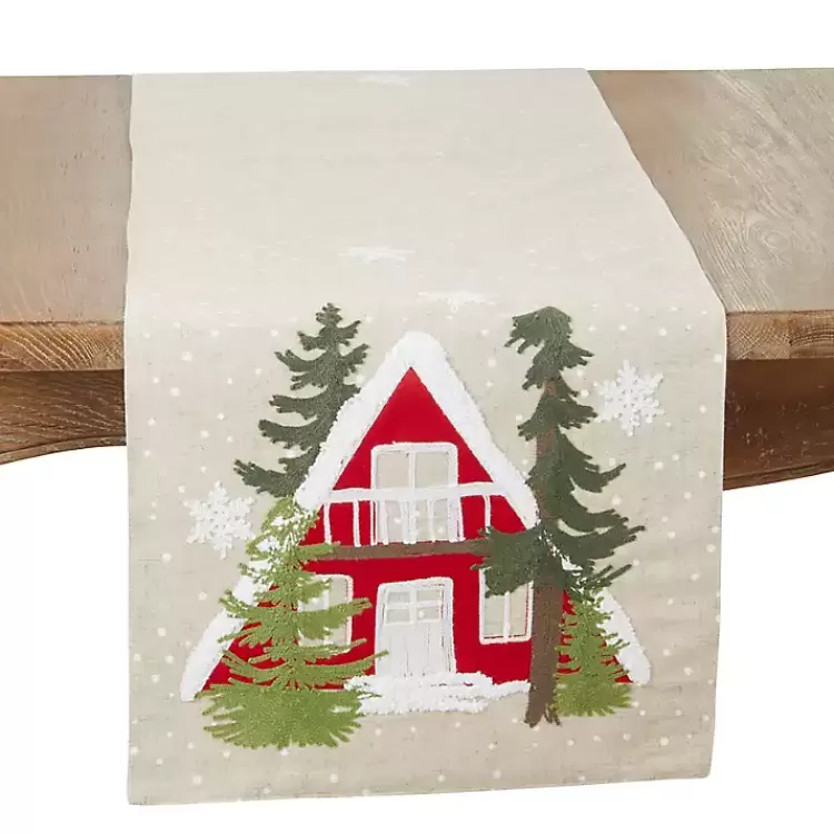 Cozy Christmas Cottage Cotton Runner>Kirklands Home Best
