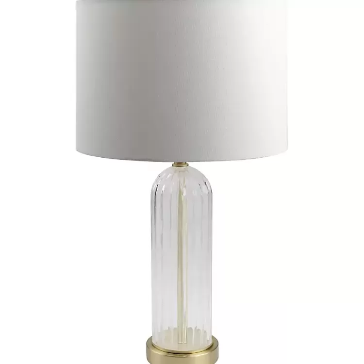 Crassula Clear Glass Table Lamp>Kirklands Home Fashion