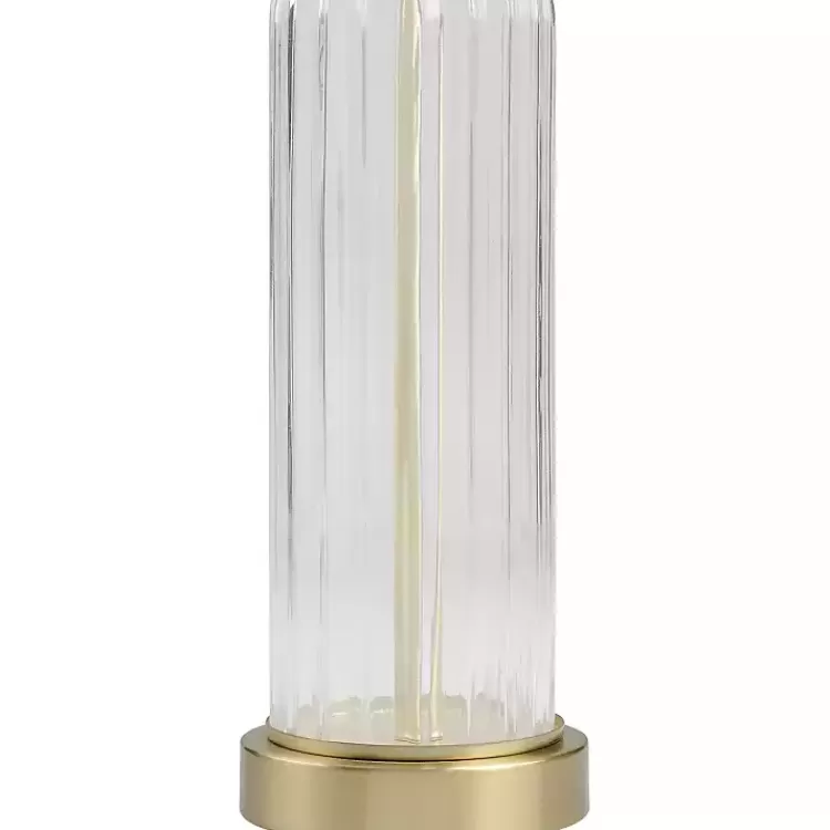 Crassula Clear Glass Table Lamp>Kirklands Home Fashion