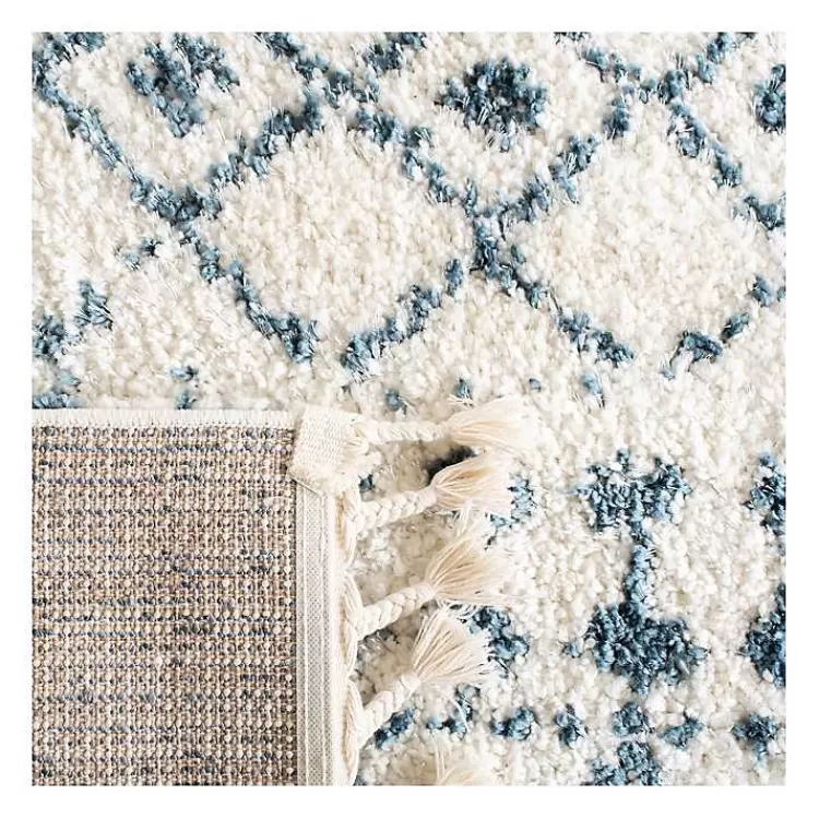 cream_and_blue_bergen_weathered_fringe_rug_x_3.webp Cream and Blue Bergen Weathered Fringe Rug, 5x7>Kirklands Home Online