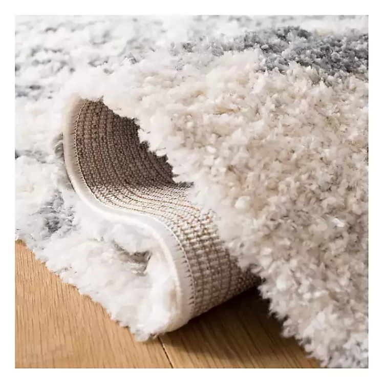 cream_and_gray_bergen_tribal_fringe_shag_rug_x_4.webp Cream and Gray Bergen Tribal Fringe Shag Rug, 5x7>Kirklands Home Best