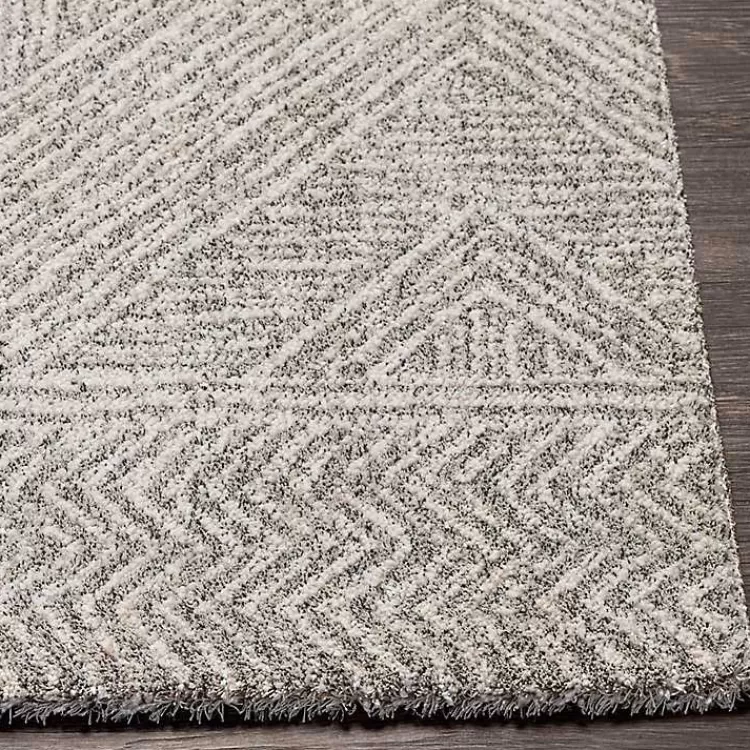 cream_and_gray_zig_zag_area_rug_x_3.webp Cream and Gray Zig Zag Area Rug, 5x7>Kirklands Home Hot