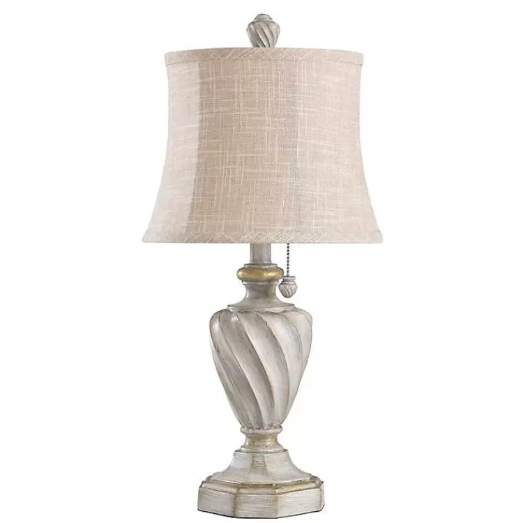 Cream and Off-White Table Lamp>Kirklands Home Online