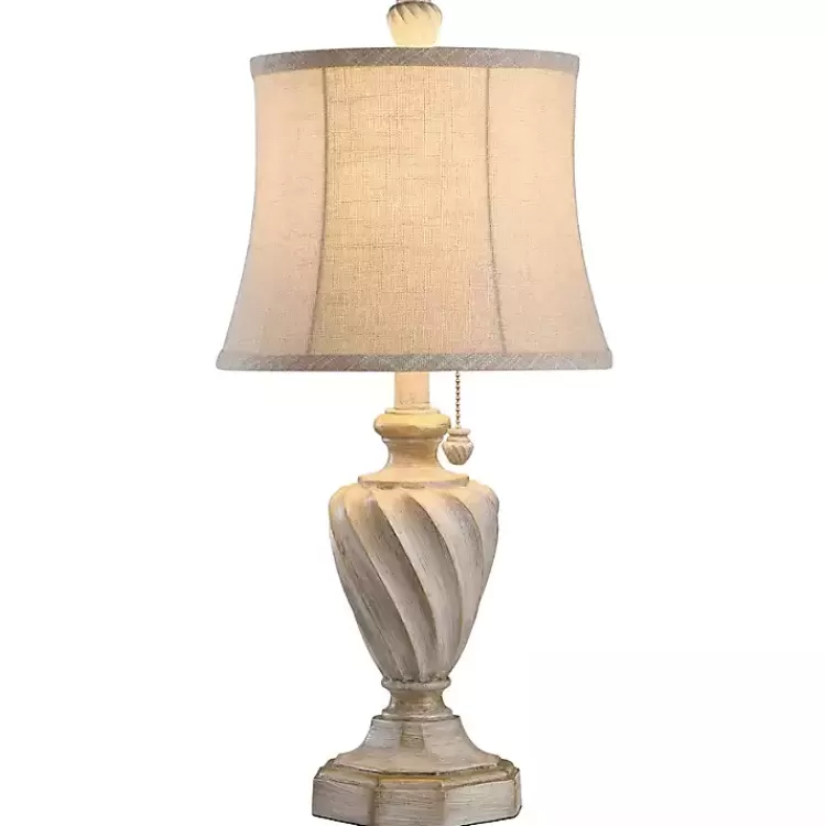 Cream and Off-White Table Lamp>Kirklands Home Online