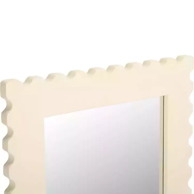 cream_angular_scalloped_nadia_wall_mirror_2.webp Cream Angular Scalloped Nadia Wall Mirror>Kirklands Home Fashion