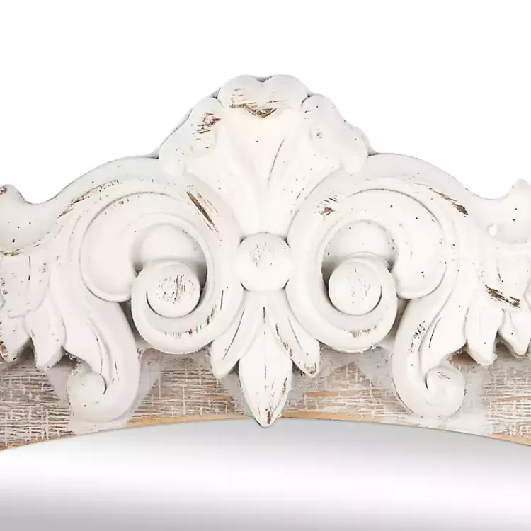 cream_arched_rectangle_scroll_wall_mirror_3.webp Cream Arched Rectangle Scroll Wall Mirror>Kirklands Home Best