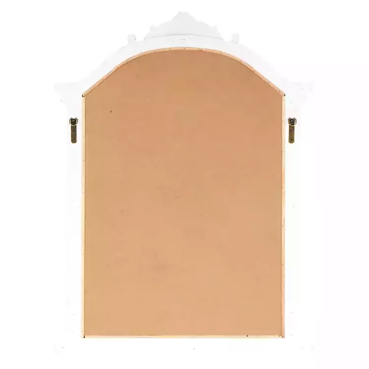 cream_arched_rectangle_scroll_wall_mirror_7.webp Cream Arched Rectangle Scroll Wall Mirror>Kirklands Home Best