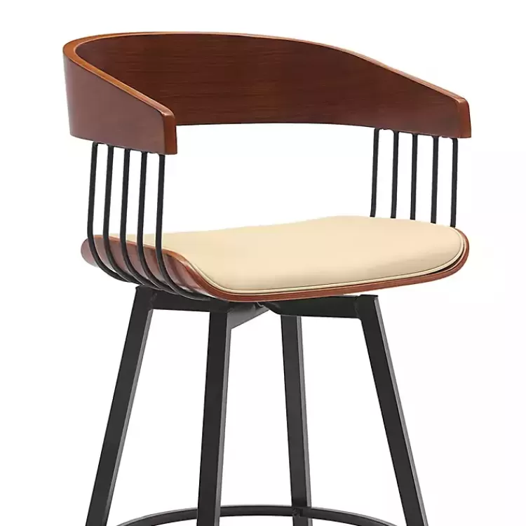 cream_athena_swivel_bar_stool_3.webp Cream Athena Swivel Bar Stool>Kirklands Home Shop