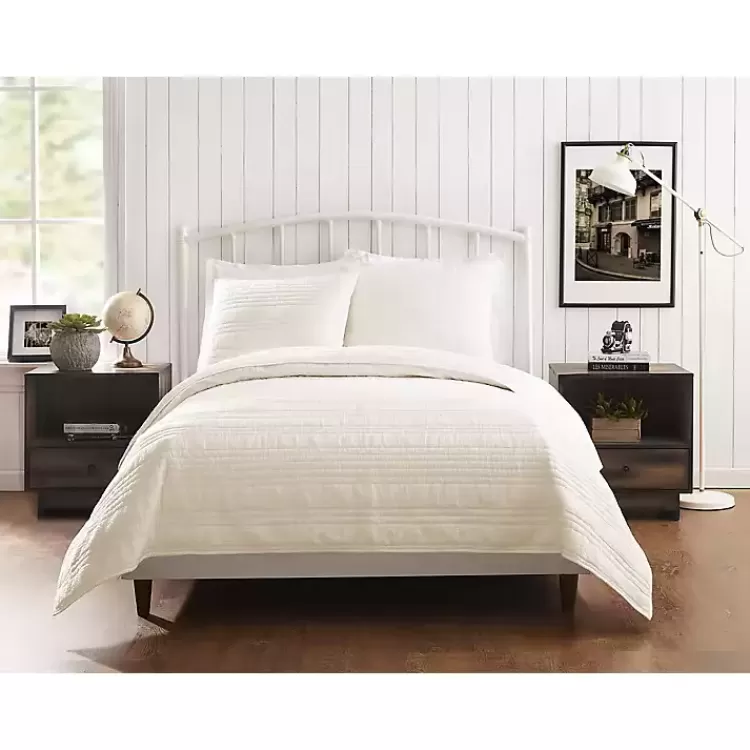 Cream Atmosphere King Quilt>Kirklands Home New