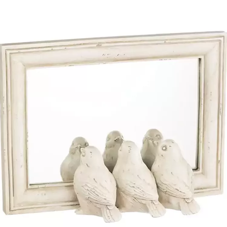 Cream Bird Trio Wall Mirror>Kirklands Home Clearance
