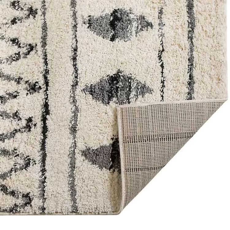 cream_boho_striped_area_rug_x_2.webp Cream Boho Striped Area Rug, 5x8>Kirklands Home Best Sale