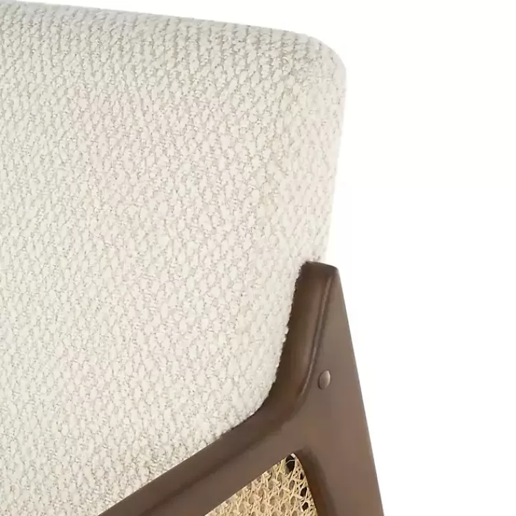 cream_boucle__rattan_accent_chair_4.webp Cream Boucle & Rattan Accent Chair>Kirklands Home Shop