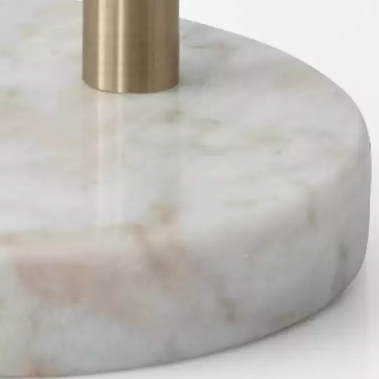 Cream Bowman Arched Floor Lamp>Kirklands Home Sale