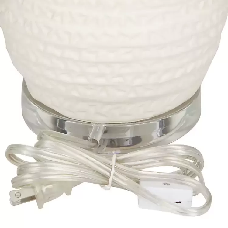 Cream Ceramic Gourd Table Lamp>Kirklands Home Clearance