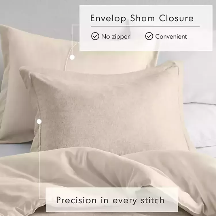 cream_chambray_pc_twintwin_xl_comforter_set_3.webp Cream Chambray 2-pc. Twin/Twin XL Comforter Set>Kirklands Home Clearance