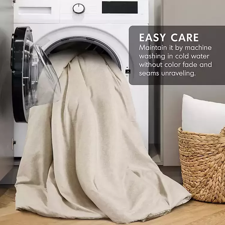 cream_chambray_pc_twintwin_xl_comforter_set_6.webp Cream Chambray 2-pc. Twin/Twin XL Comforter Set>Kirklands Home Clearance
