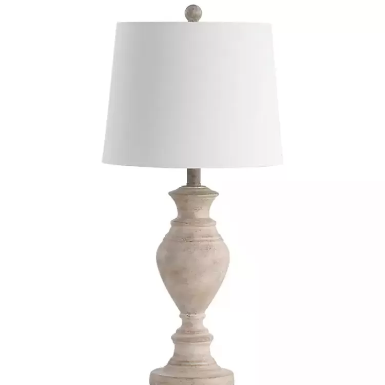 Cream Classic Curve Table Lamp>Kirklands Home Flash Sale