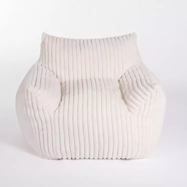 Cream Comfy Foam Lounge Chair>Kirklands Home New