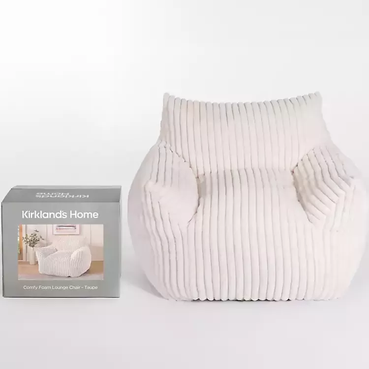 cream_comfy_foam_lounge_chair_6.webp Cream Comfy Foam Lounge Chair>Kirklands Home New