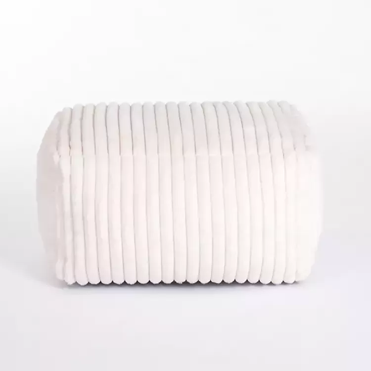 Cream Comfy Foam Lounge Ottoman>Kirklands Home Cheap