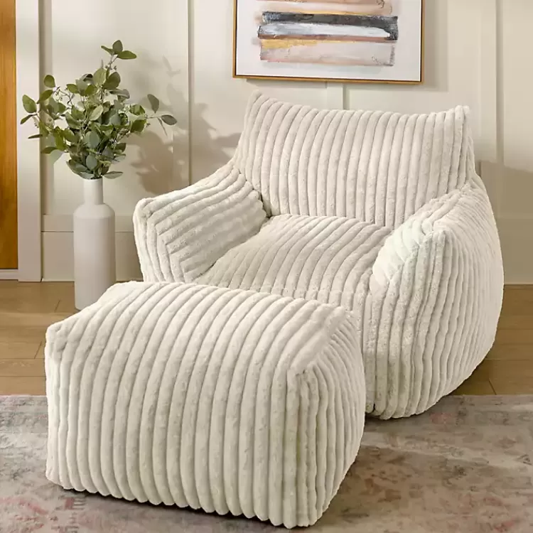 cream_comfy_foam_lounge_ottoman_5.webp Cream Comfy Foam Lounge Ottoman>Kirklands Home Cheap
