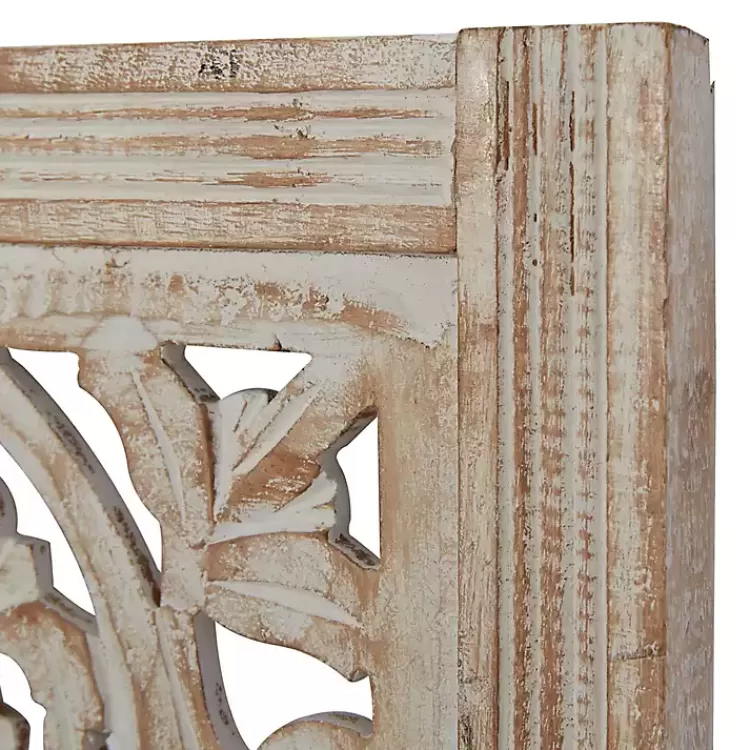 cream_distressed_carved_floral_wall_plaque_4.webp Cream Distressed Carved Floral Wall Plaque>Kirklands Home Cheap