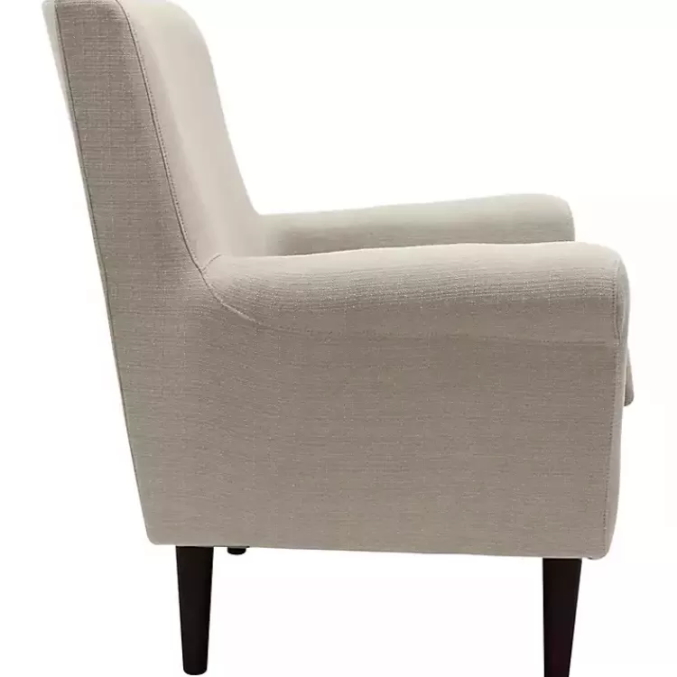 cream_ellen_rolled_arms_accent_chair_4.webp Cream Ellen Rolled Arms Accent Chair>Kirklands Home Online