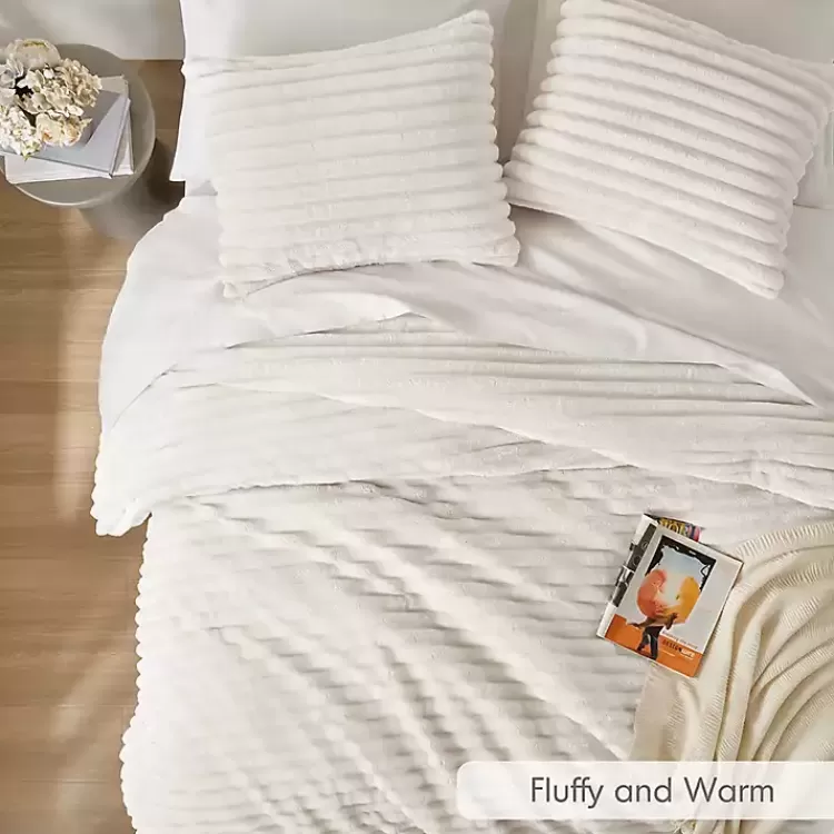 cream_fluffy_ribbed_pc_twin_comforter_set_2.webp Cream Fluffy Ribbed 2-pc. Twin Comforter Set>Kirklands Home Discount