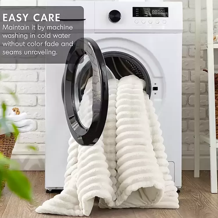 cream_fluffy_ribbed_pc_twin_comforter_set_6.webp Cream Fluffy Ribbed 2-pc. Twin Comforter Set>Kirklands Home Discount
