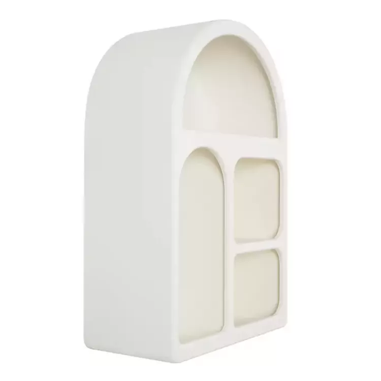 cream_geometric_arch_wall_shelf_5.webp Cream Geometric Arch Wall Shelf>Kirklands Home Online