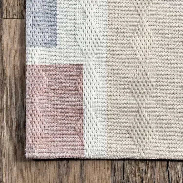 cream_geometric_shapes_washable_area_rug_x_5.webp Cream Geometric Shapes Washable Area Rug, 8x10>Kirklands Home Flash Sale