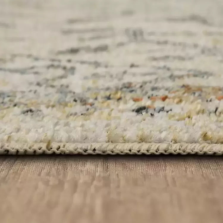 Cream Granary Floral Area Rug, 6x9>Kirklands Home Sale