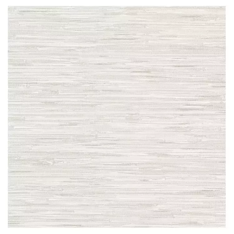 Cream Grassweave Peel and Stick Wallpaper>Kirklands Home Sale