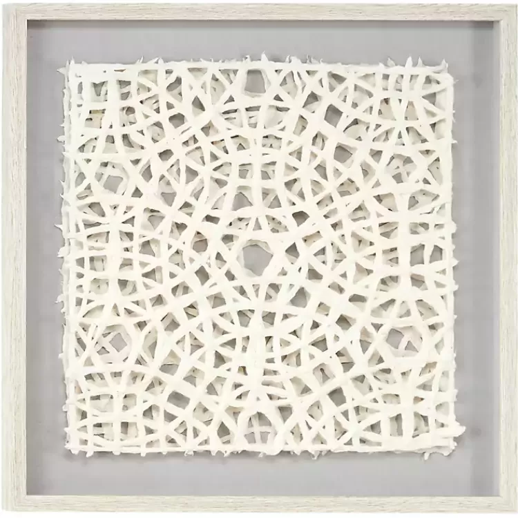 Cream Handcut Paper Doily Shadowbox Framed Art>Kirklands Home Best