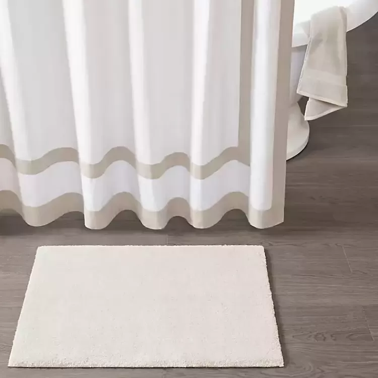 Cream High Pile Marshmallow Bath Mat, 30 in.>Kirklands Home Hot