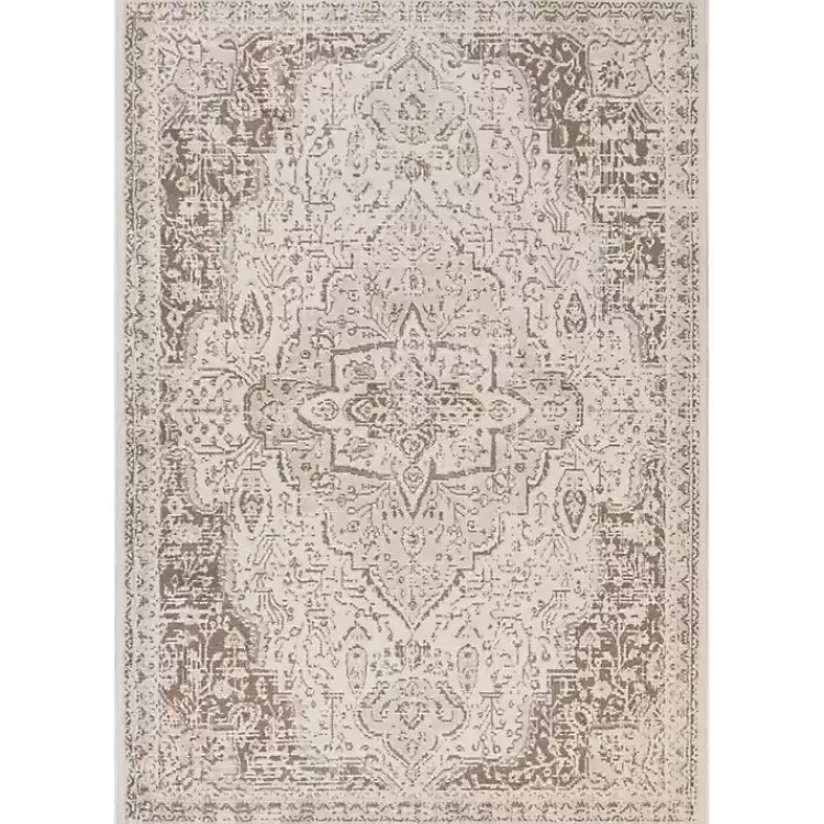 Cream Medallion Area Rug, 8x10>Kirklands Home Discount