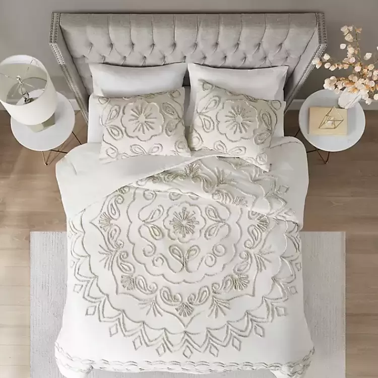cream_medallion_california_king_comforter_set_2.webp Cream Medallion California King Comforter Set>Kirklands Home Best