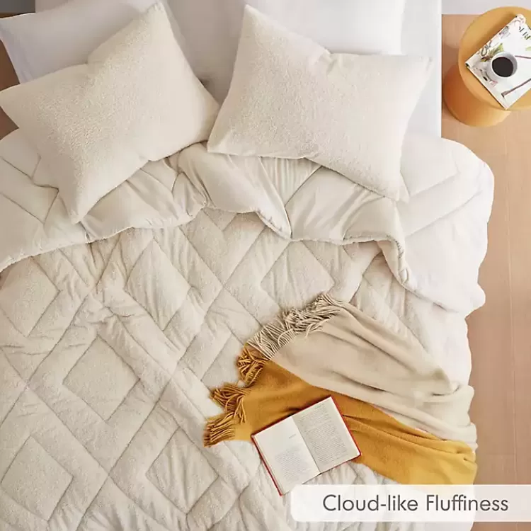 cream_quilted_teddy_pc_king_comforter_set_2.webp Cream Quilted Teddy 3-pc. King Comforter Set>Kirklands Home Discount