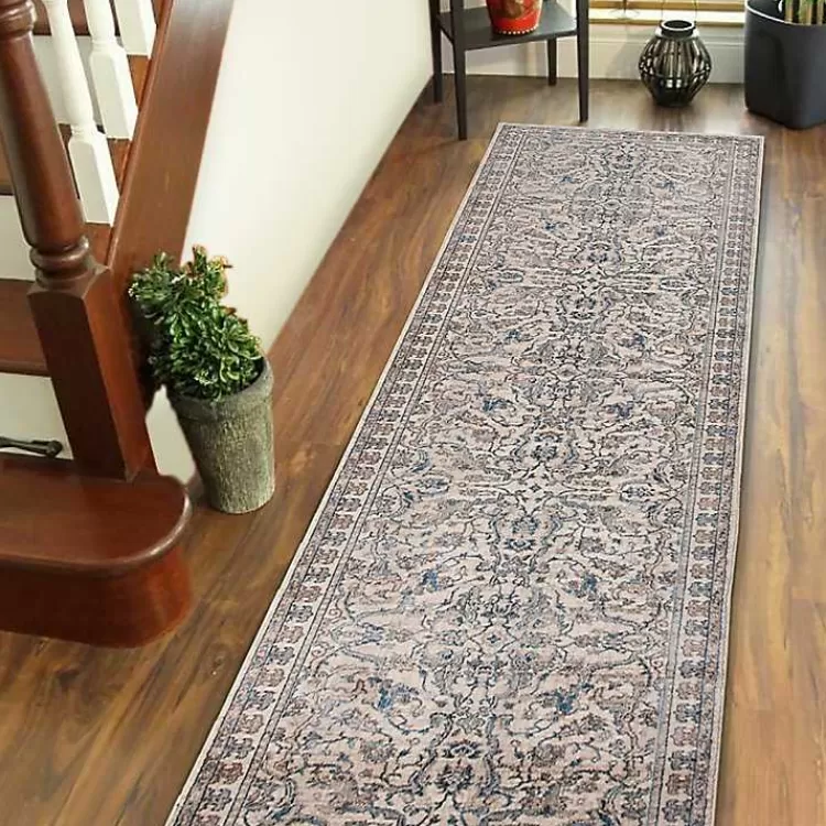 Cream Royal Motif Wilson Floor Runner, 2x10>Kirklands Home Best