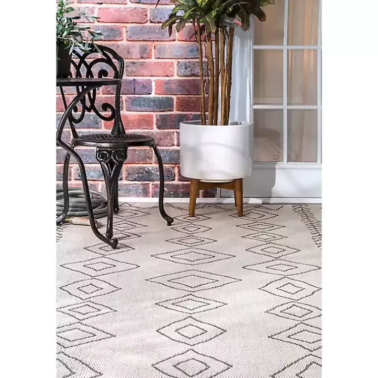 cream_serna_tribal_outdoor_area_rug_x_2.webp Cream Serna Tribal Outdoor Area Rug, 5x7>Kirklands Home Flash Sale