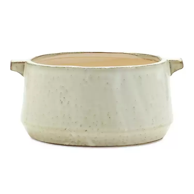 Cream Terracotta Decorative Planter, 9 in.>Kirklands Home Discount