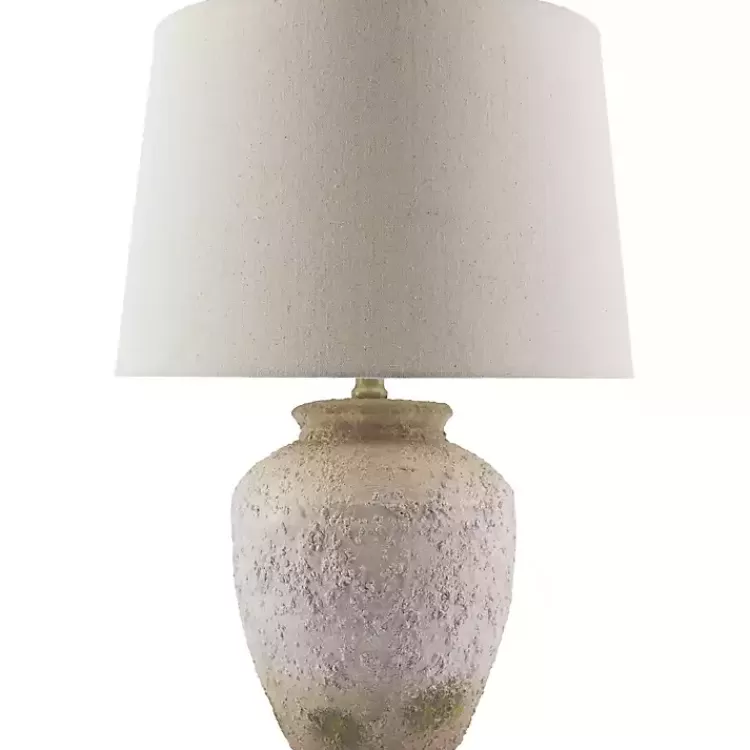 Cream Textured Ceramic Lia Table Lamp>Kirklands Home New