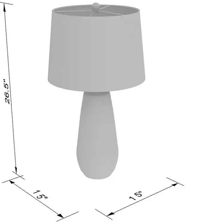 cream_textured_maggie_table_lamp_6.webp Cream Textured Maggie Table Lamp>Kirklands Home Hot